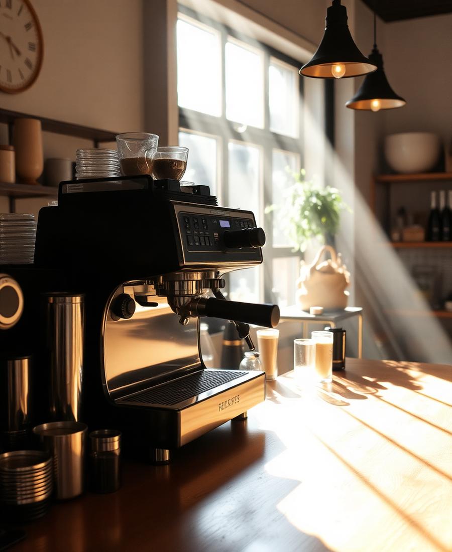 Sfeerbeeld van een koffiebar